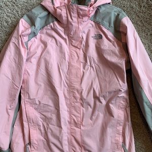 The North Face rain jacket